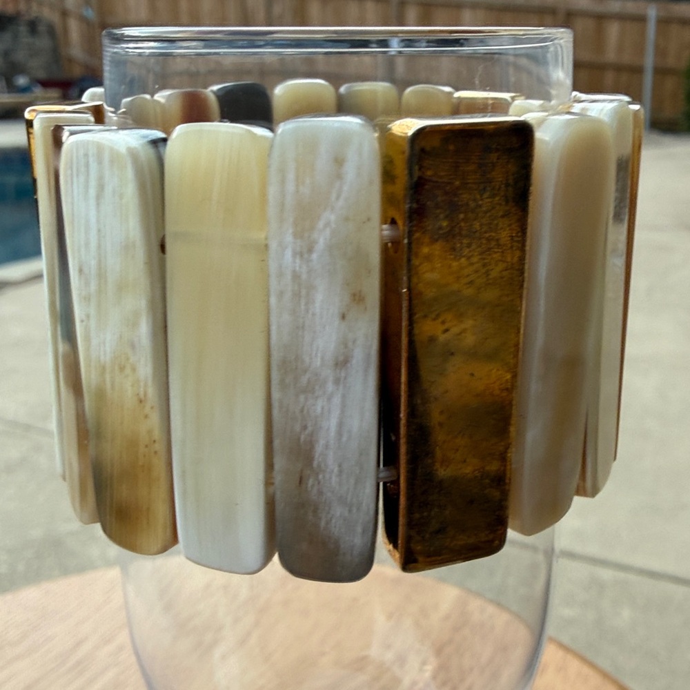 Anthropologie Buffalo Horn Stretch Bracelet!!🔥🔥🔥 - Picture 10 of 15